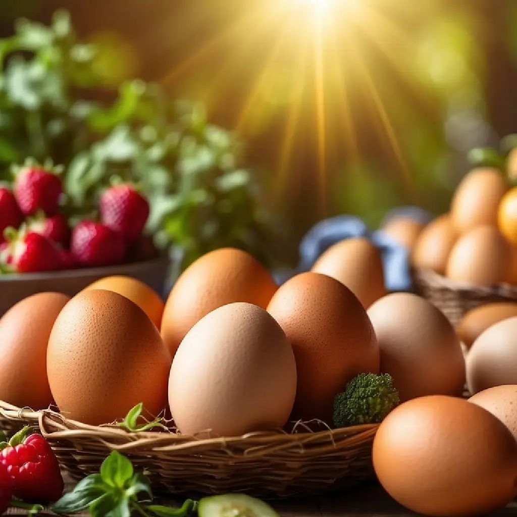 Nutrition benefits of eating free range eggs